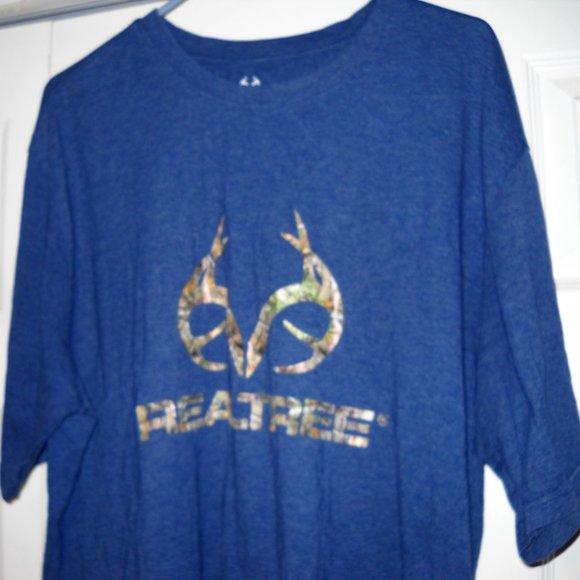 RealTree Other - RealTree T Shirt Camo Logo Men's Size XL